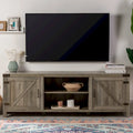 Meuble TV de 70 pouces avec porte de grange