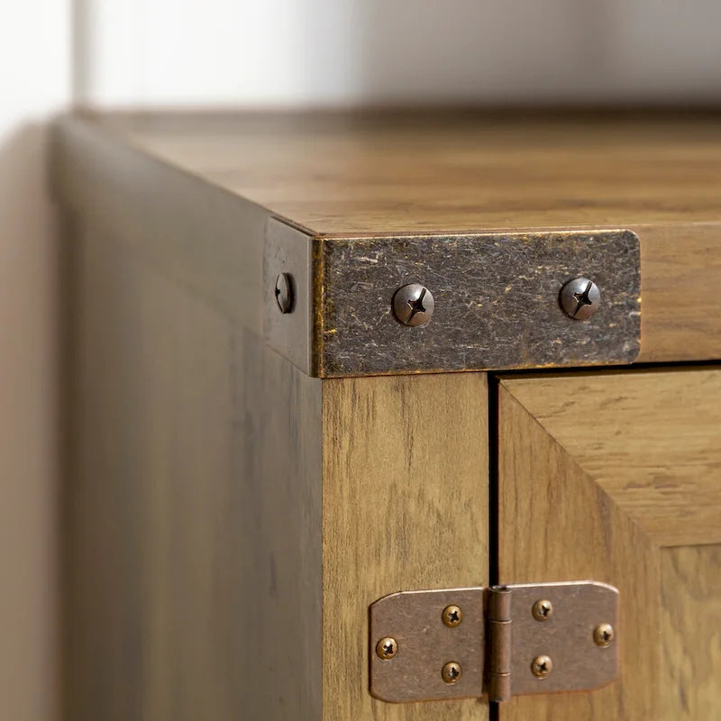 Meuble TV de 70 pouces avec porte de grange