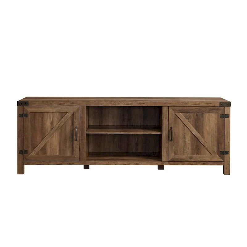 Meuble TV de 70 pouces avec porte de grange