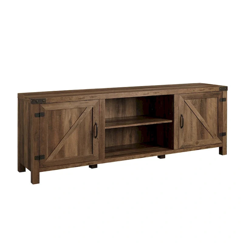 Meuble TV de 70 pouces avec porte de grange