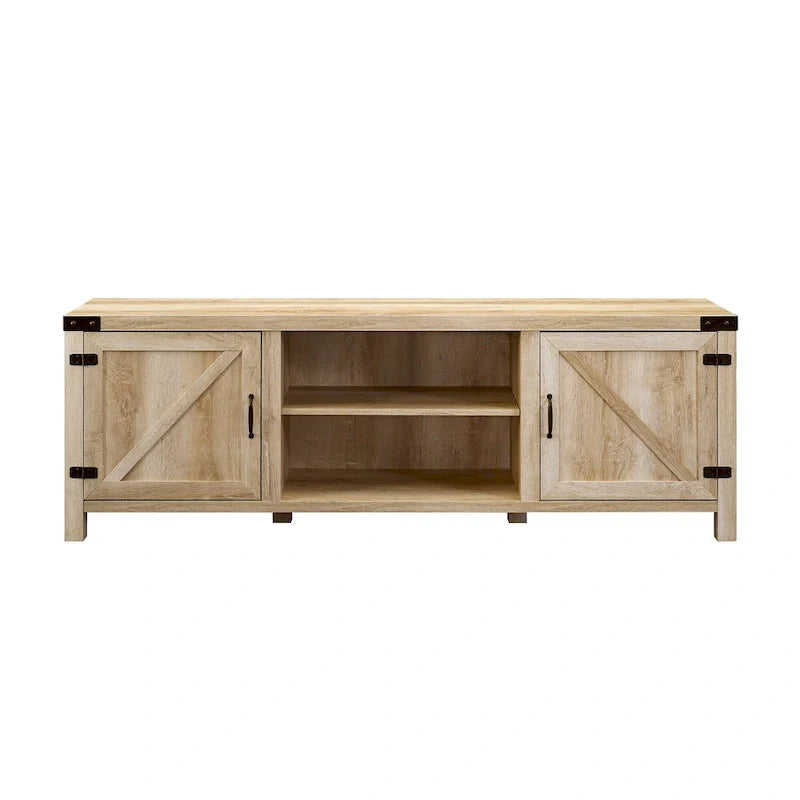 Meuble TV de 70 pouces avec porte de grange