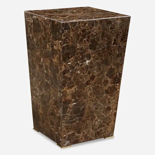 Uttermost 24879 Poe 14 Wide Marble Accent Table