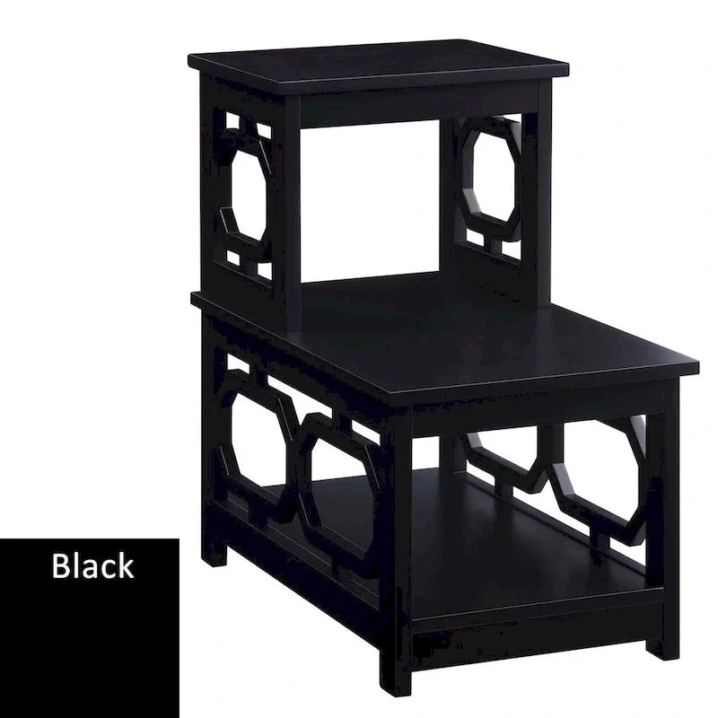 2 Step Chairside End Table