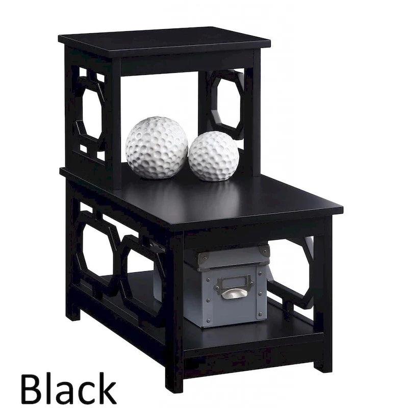 2 Step Chairside End Table