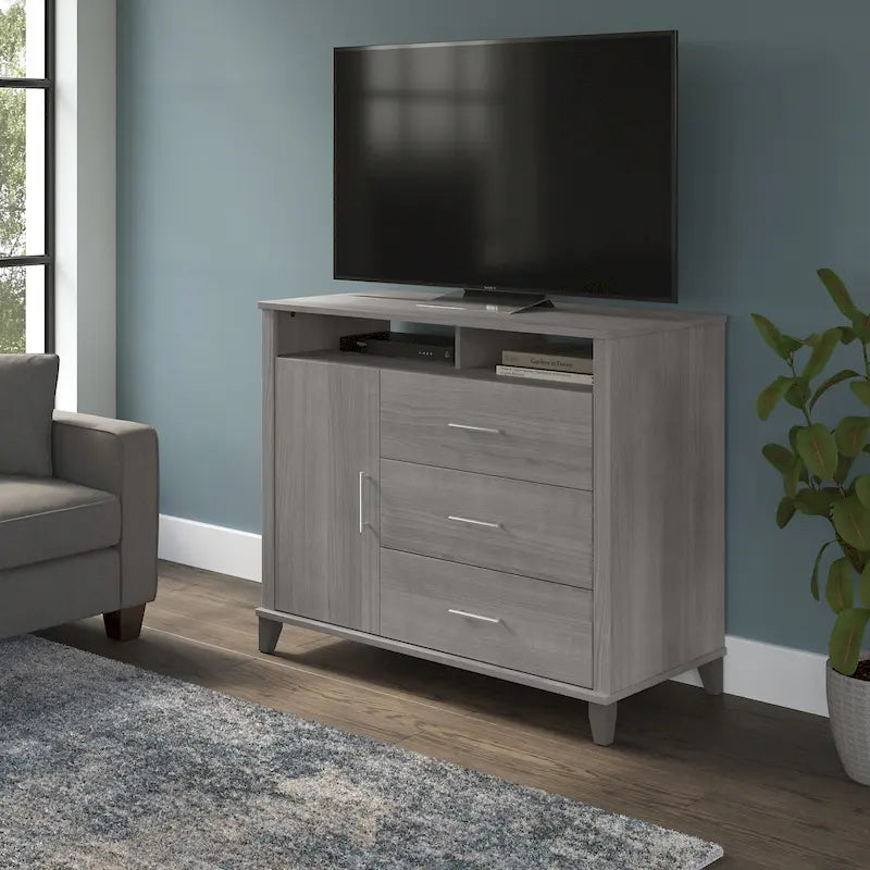 Mueble alto para TV con almacenamiento