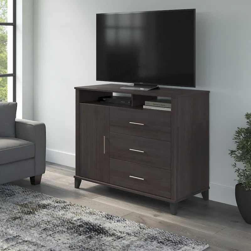 Mueble alto para TV con almacenamiento