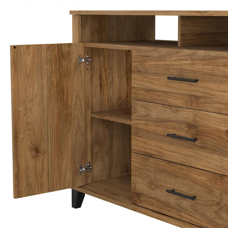 Mueble alto para TV con almacenamiento