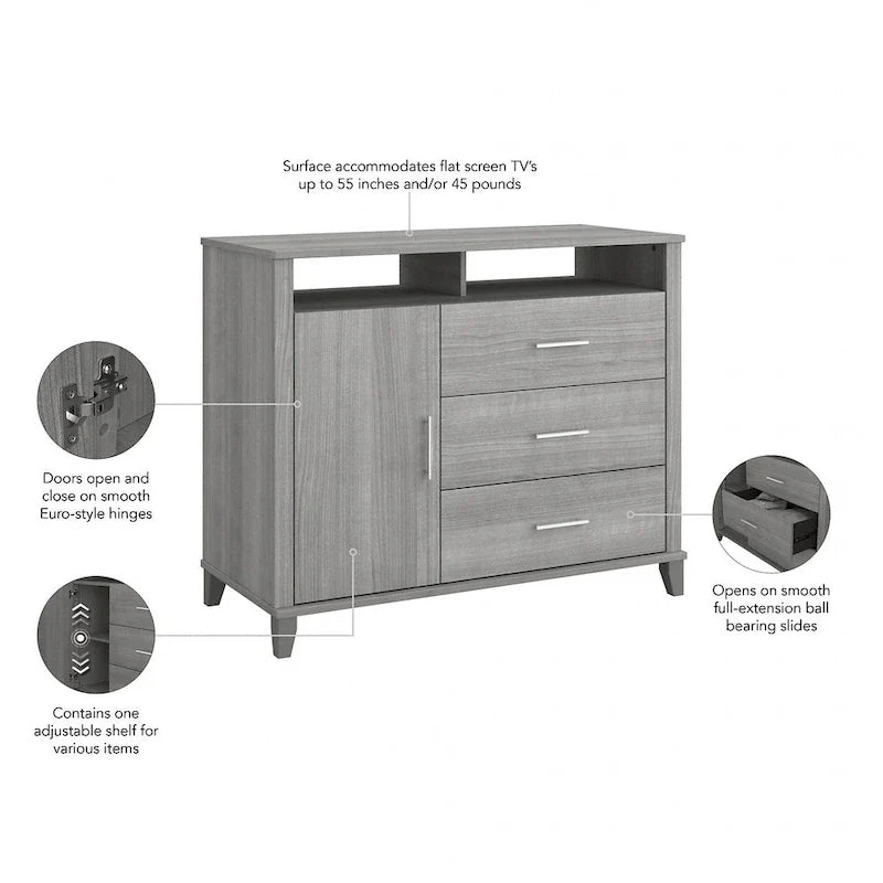Mueble alto para TV con almacenamiento