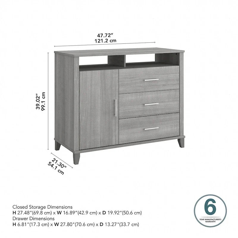 Mueble alto para TV con almacenamiento