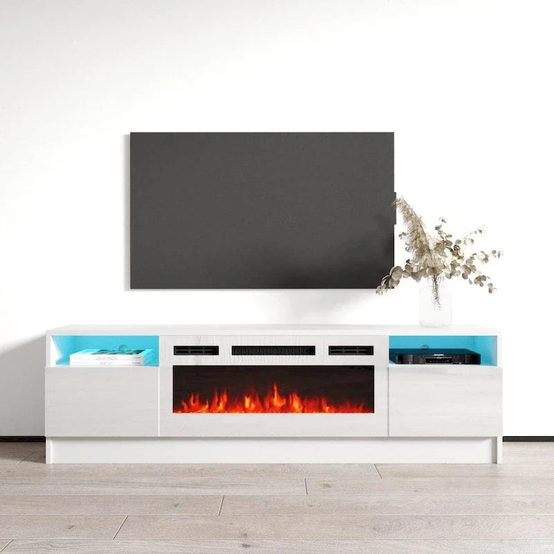 Elektrischer Kamin-TV-Ständer, 63