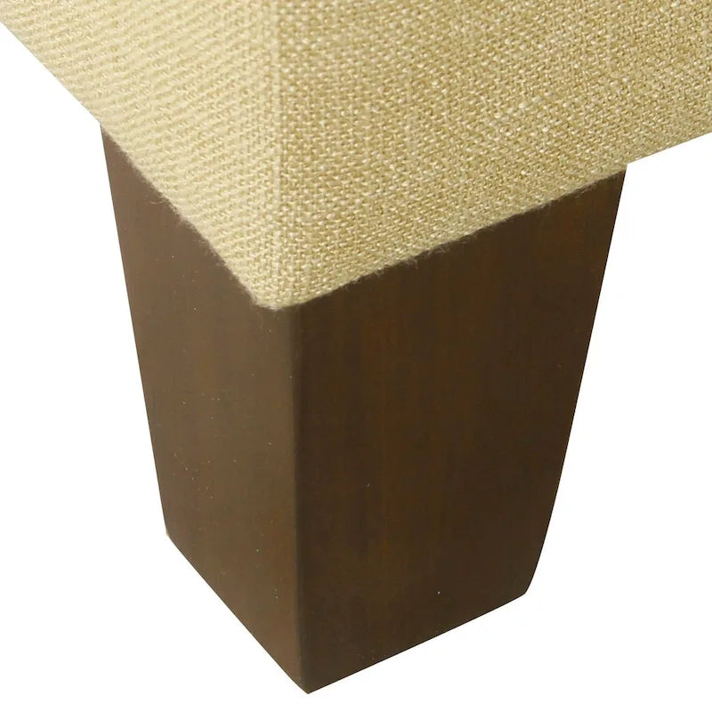 Ottoman de rangement de luxe de 28 pouces carré