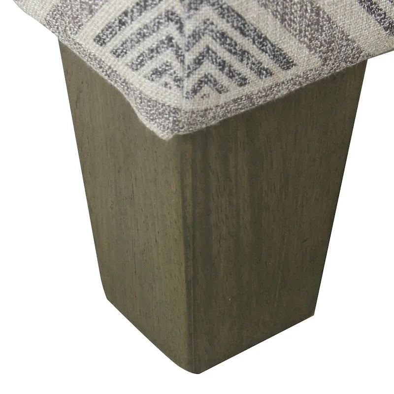 Ottoman de rangement de luxe de 28 pouces carré