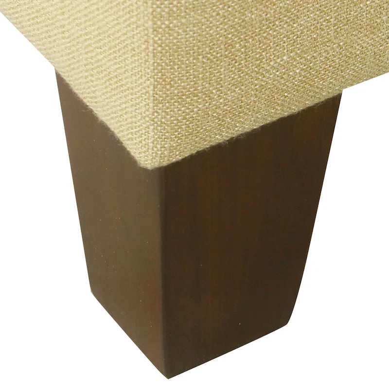 Ottoman de rangement de luxe de 28 pouces carré