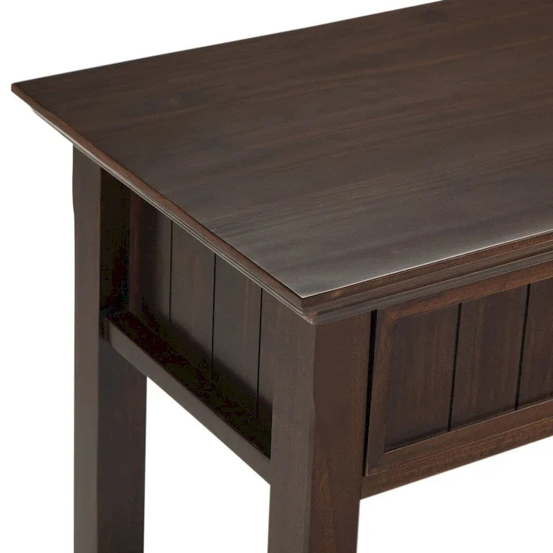 Mesa consola para sofá de transición de madera maciza, de 60 pulgadas de ancho - 60 x 16 x 30