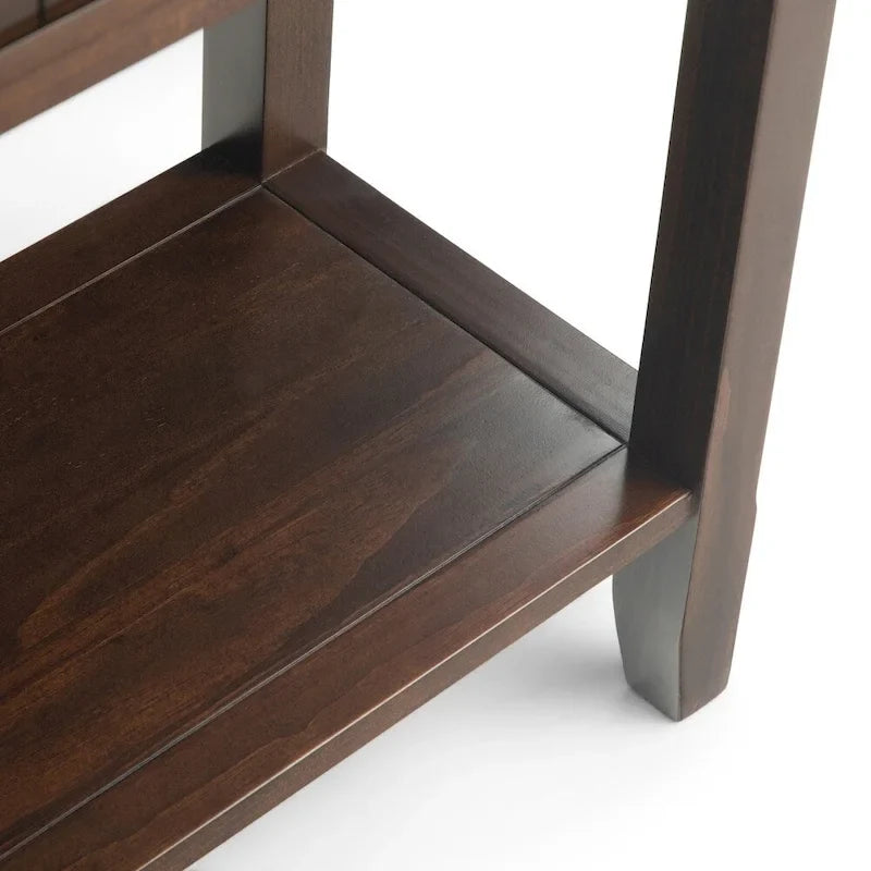 Übergangszeitlicher Konsolentisch aus Massivholz, 60 inch breit - 60 x 16 x 30