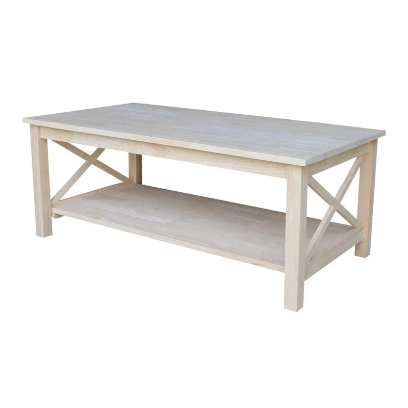 Mesa de centro de madera maciza