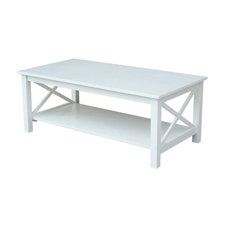Table basse en bois massif
