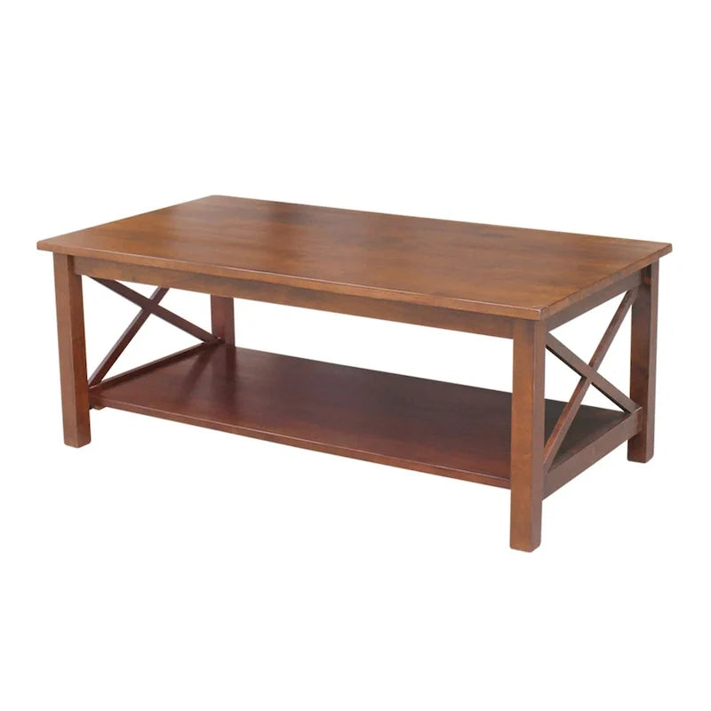 Table basse en bois massif