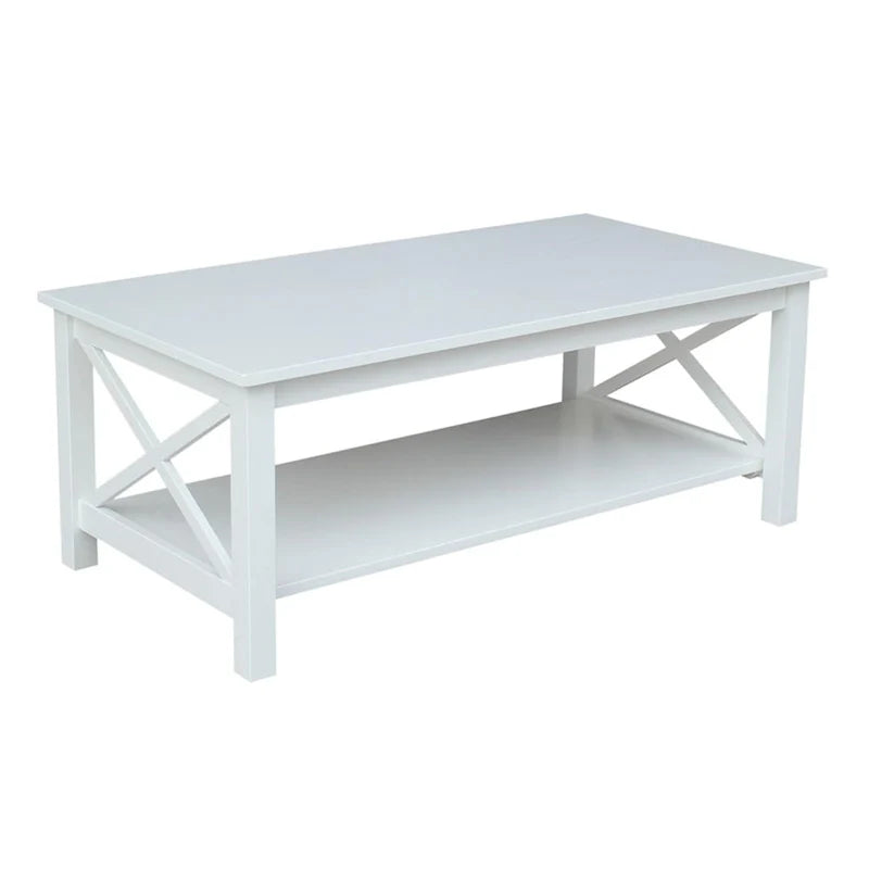 Table basse en bois massif