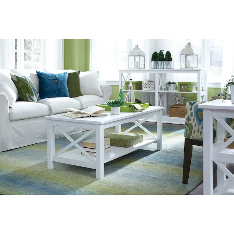 Table basse en bois massif