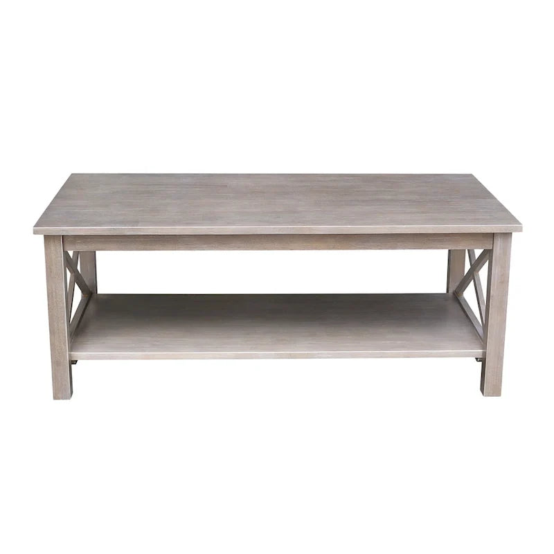 Table basse en bois massif