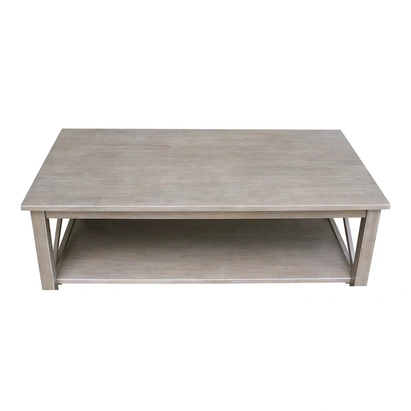 Table basse en bois massif