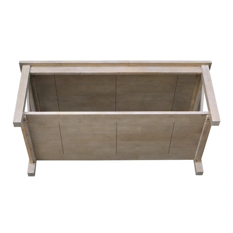 Table basse en bois massif