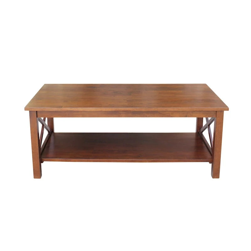 Table basse en bois massif