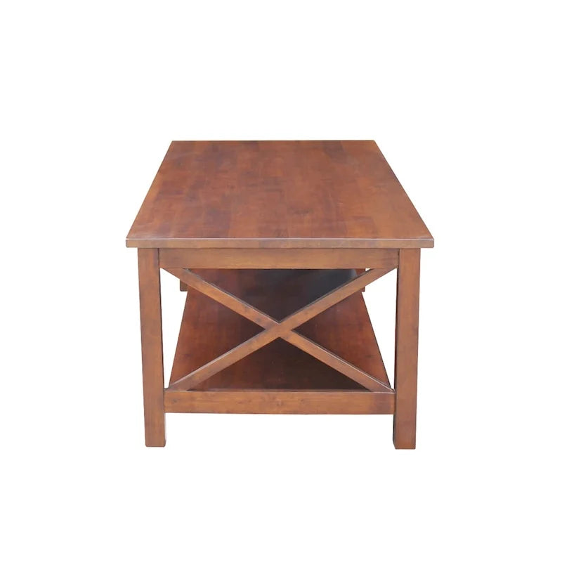 Table basse en bois massif