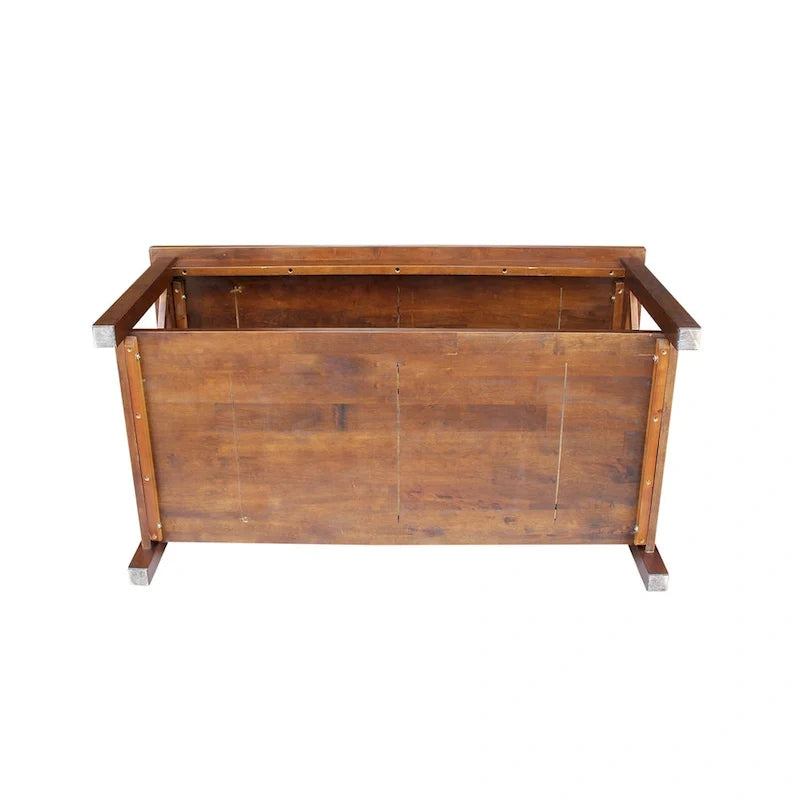 Table basse en bois massif