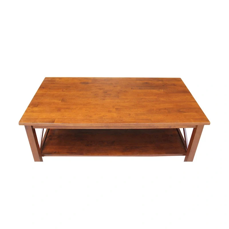 Table basse en bois massif