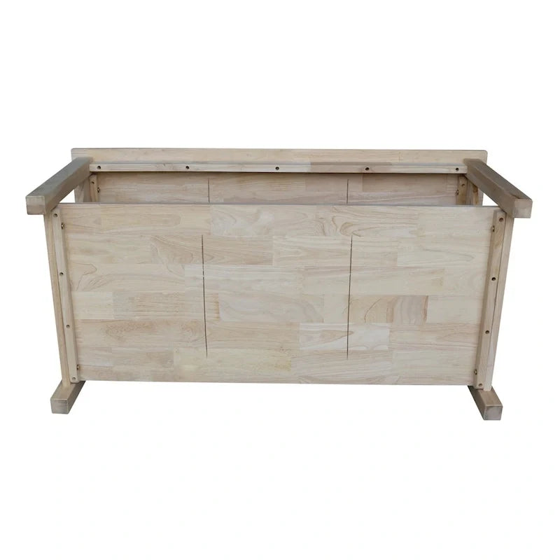 Table basse en bois massif