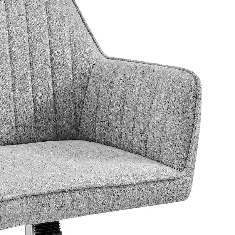 Fauteuil de bureau pivotant en tissu