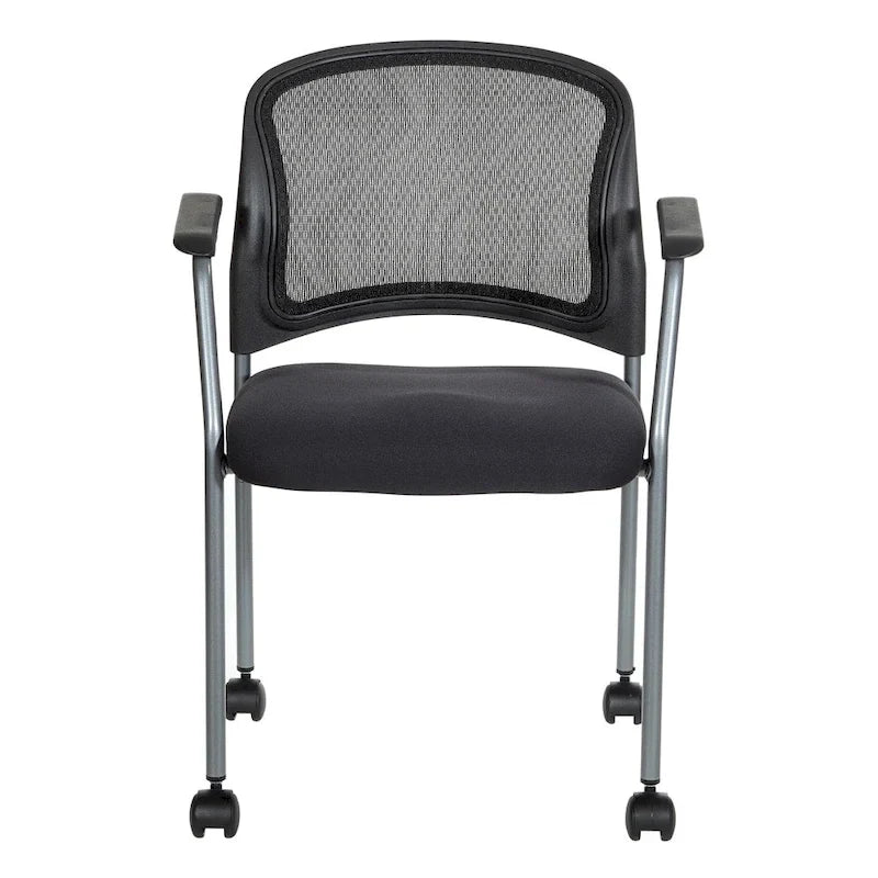 Silla rodante transpirable para visitas