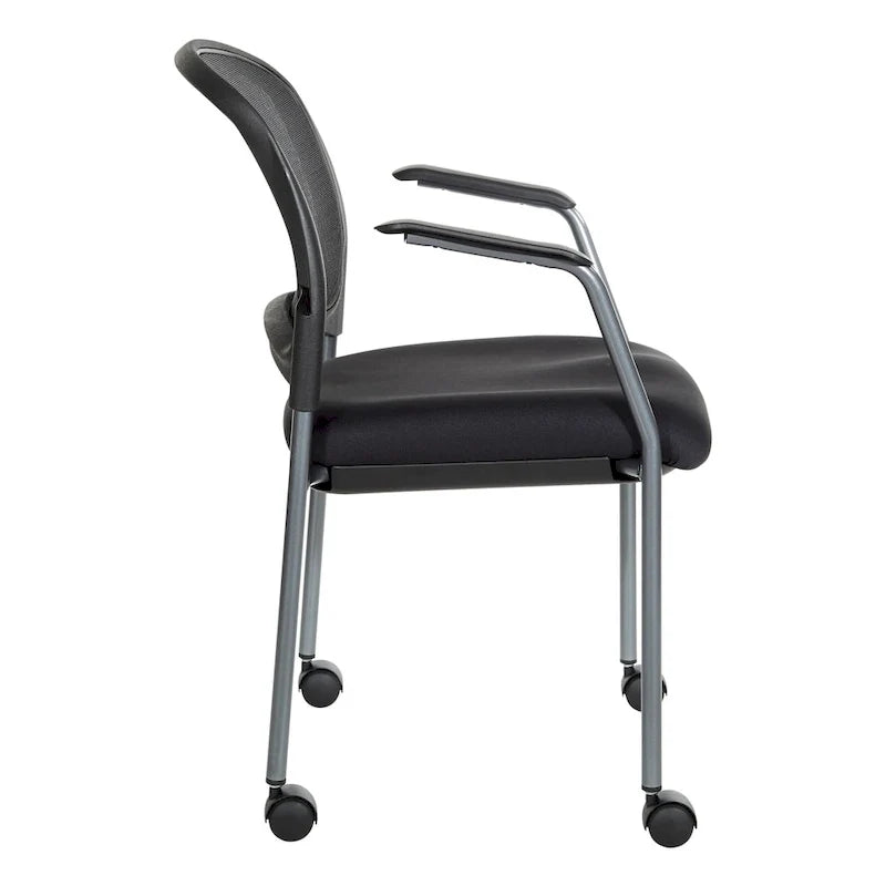 Silla rodante transpirable para visitas