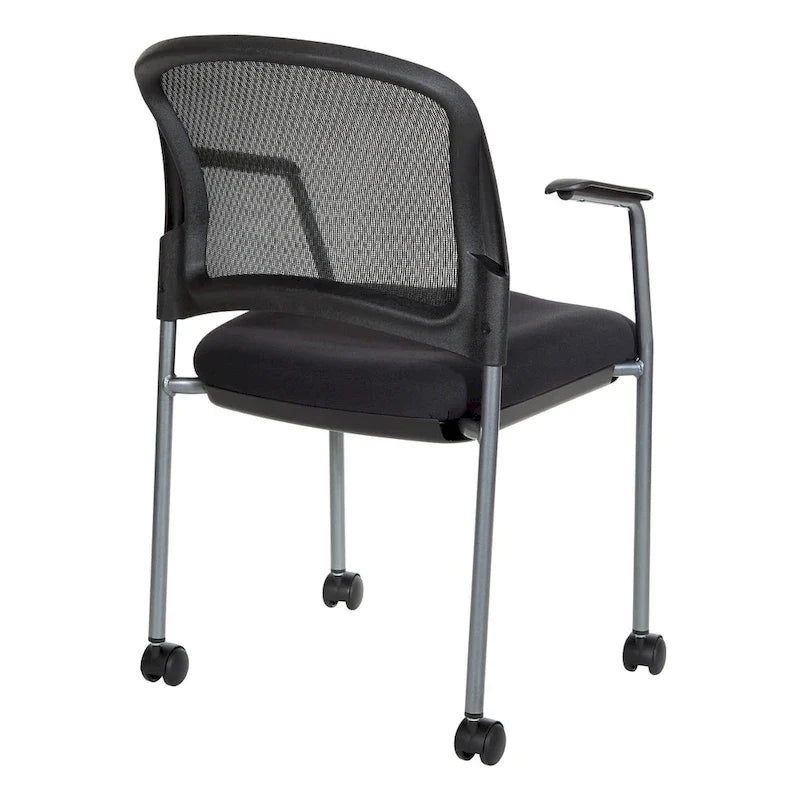 Silla rodante transpirable para visitas