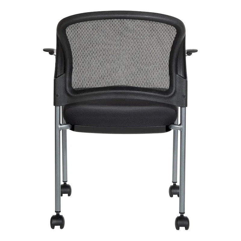 Silla rodante transpirable para visitas