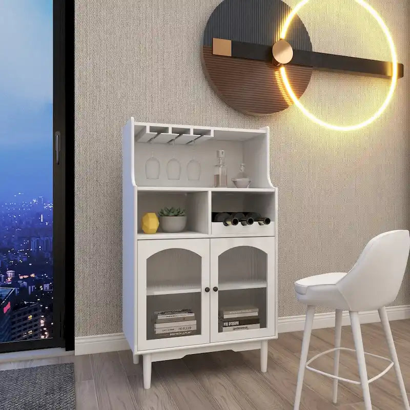 Armoire à vin avec casier à vin amovible