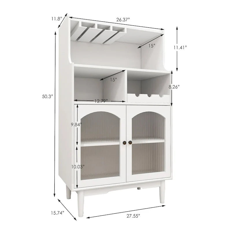 Wine cabinet with Removable wine rack