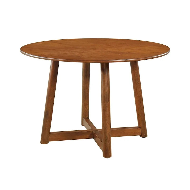 Table de salle à manger en bois massif de noyer du Queensland