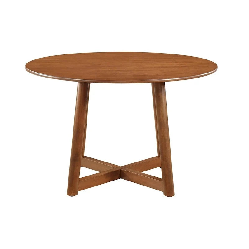 Table de salle à manger en bois massif de noyer du Queensland