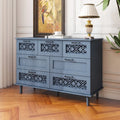 Commode à 7 tiroirs, mobilier américain, convient à la chambre, au salon et au bureau