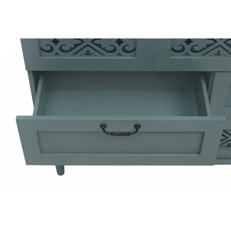 Commode à 7 tiroirs, mobilier américain, convient à la chambre, au salon et au bureau